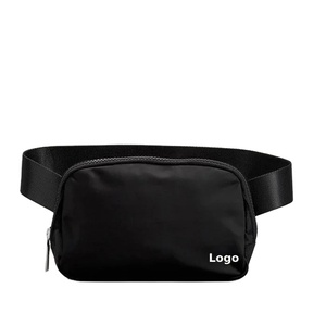 Riñonera Negra Personalizada, Impermeable, Mini Bolsa de Cintura Deportiva, Bolsa Cruzada Lu9b78s, Bolsa de Cintura Multiusos de 1 Litro - Product Image 2