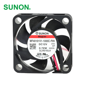 SUNON MF40101V1-1000C-F99 40x40x10mm 12VDC 0.72W 51mA 8.0CFM 7000RPM Ball Bearing Electric Axial Cooling Fan OEM - Product Image 1