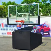 A-G2L yüksek kaliteli basketbol standı profesyonel basketbol backstop ile fiberglas basketbol potası
