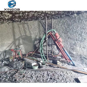 하이 퀄리티 0-20m 미니 휴대용 공압 드릴링 리그 기계 DTH 폭발 구멍 하드 바위 토양 돌 경사지지 모터 코어 - Product Image 5