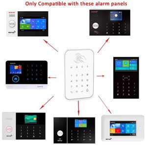 KONLEN 433Mhz Teclado táctil inalámbrico Desarmar Contraseña Teclado para Tuya Smart <span class=keywords><strong>Home</strong></span> <span class=keywords><strong>Security</strong></span> 2G 4G Sistema de alarma GSM - Product Image 3