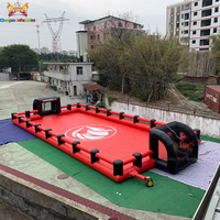 Jeu de football gonflable de haute qualité pour enfants, jeu de football humain gonflable, terrain de football de table en PVC