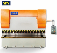 Presse plieuse SPS haute performance certifiée ISO NC presse plieuse hydraulique personnalisable avec contrôleur E21