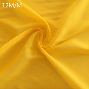 Bonne texture <span class=keywords><strong>prix</strong></span> en gros doux 100% pure soie Georgette tissu teint uni pour fille belle Saree - Product Image 1