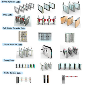 Tự động điện tử Swing <span class=keywords><strong>turnstile</strong></span> rào cản cổng kiểm soát truy cập lối vào Swing <span class=keywords><strong>turnstile</strong></span> - Product Image 5