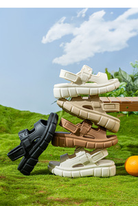 รองเท้าแตะแบบเวลโคร สไตล์ฮิตปี <span class=keywords><strong>2026</strong></span> รองเท้าแตะผู้หญิง รองเท้าแตะแบบสองแบบ ใช้ได้ทั้งชายหาดและในฤดูร้อน พร้อมส่วนลดพิเศษ - Product Image 6