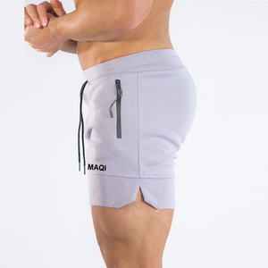 In vendita calda pantaloncini di cotone da uomo pantaloncini sportivi <span class=keywords><strong>corti</strong></span> 4 vie elasticizzati palestra allenamento sport abbigliamento casual corto jogger - Product Image 4