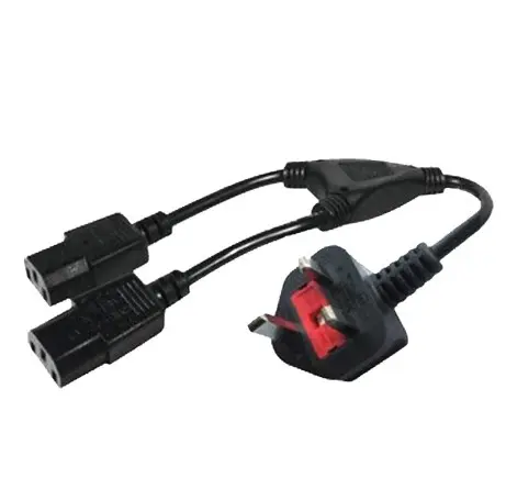 123A fused Iec320 C13 Ac Connector Iec 320 Plug Uk Powercord Iec-60320 Pc British Extension Kettle Bs1363 Power Cable