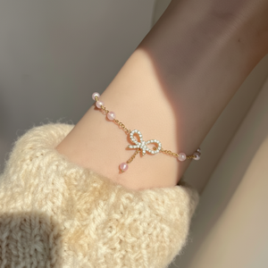 Vendita calda di tendenza di moda fatto a mano braccialetti di cristallo di amicizia carino disegno del cuore per gli amici all'ingrosso disponibile - Product Image 1