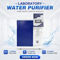 Machine à eau ultra pure de laboratoire pour l'analyse biochimique, la culture cellulaire, la détection TOC et la spectroscopie par absorption atomique