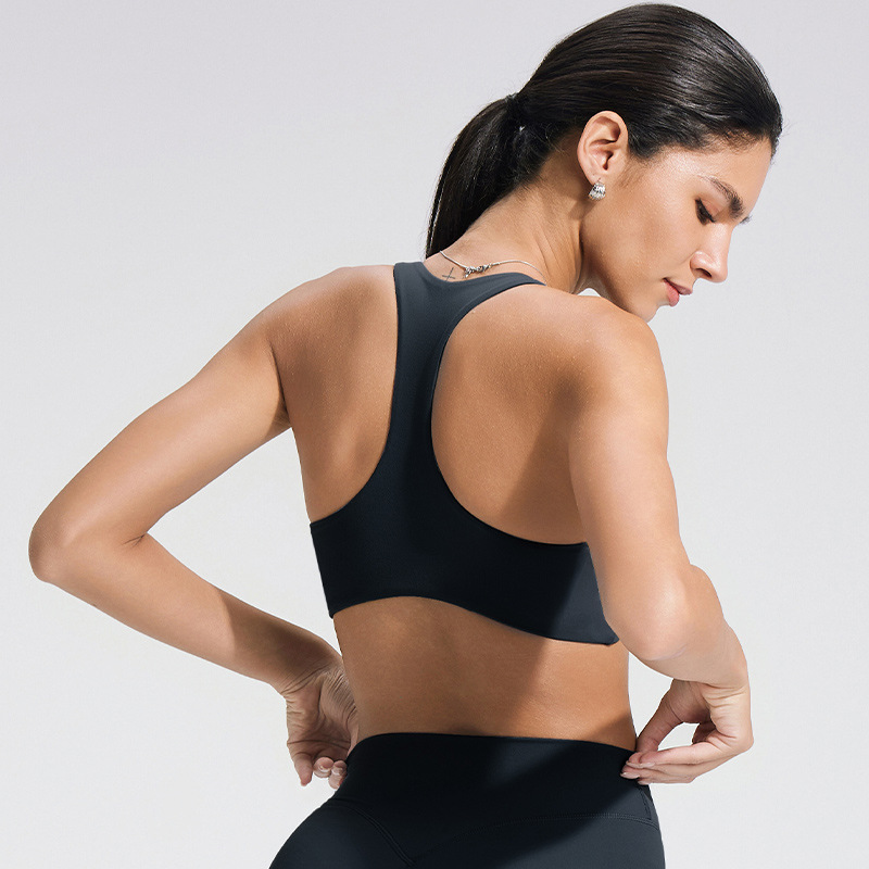 Women Posture Support Sports Bra Breathable High Support Yoga Training Fitness Running Athletic Wear