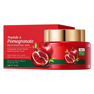 Set de Cuidado de la Piel con Péptidos de Granada, Limpiador Facial Hidratante, Tónico, Esencia, Emulsión, Crema para Ojos, Caja de Regalo - Product Image 2