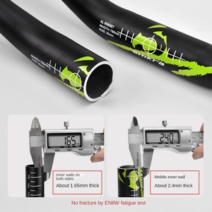 Guidon de vélo de montagne SHIKRA en forme d'hirondelle, en alliage d'aluminium haute résistance, 780 mm, poignée de robinet pour vélo en provenance de Chine - Product Image 3