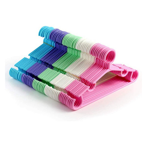 Perchas de Plástico Resistentes y Duraderas, Antideslizantes, de Material Ecológico, de Nuevo Diseño y Gran Venta, para Armarios de Niños - Product Image 1