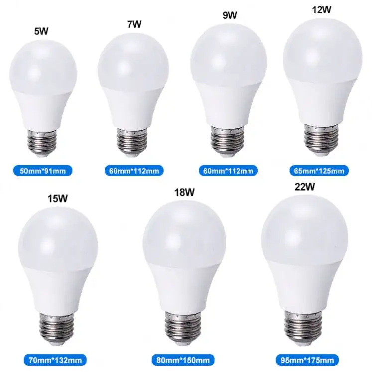 Professional Supplier E27 Led Bulb Light For Office Lighting Energy Savings Electric Bulbs