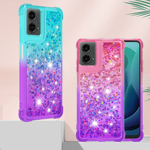 Funda de teléfono para Motorola G Stylus 5G 2025 G Power 4G 2024 G <span class=keywords><strong>Play</strong></span> 2023 Edge Pure Glitter Liquid Quicksand TPU Gradient Cover - Product Image 2