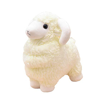 2025 usine personnalisé mignon mouton noir balle en peluche Super doux mouton potelé pour enfants avec PP matériau de remplissage cadeau