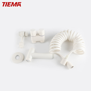 Robinet <span class=keywords><strong>de</strong></span> <span class=keywords><strong>toilette</strong></span> moderne tout en cuivre, mini, tout-en-un, à pression d'air, à angle, blanc, en laiton, robinet <span class=keywords><strong>de</strong></span> salle <span class=keywords><strong>de</strong></span> bain, robinet <span class=keywords><strong>de</strong></span> bidet - Product Image 3