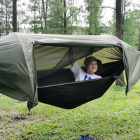 Hamac de camping léger et portable OEM ODM avec moustiquaire imperméable
