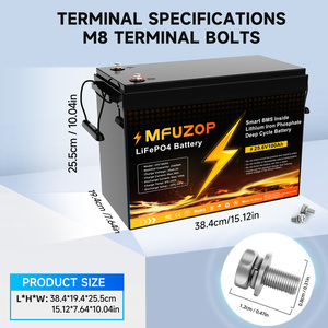 Baterai Lithium Iron PL UA STOCK NO TAX 24V 100AH, Baterai Penyimpanan Energi Surya Rumah Tangga LiFePO4 100Ah, Paket Baterai, Garansi <span class=keywords><strong>3</strong></span> Tahun - Product Image 5