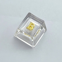 Capuchons de touches en résine 3D avec lettres anglaises, personnalisables, DIY, hauteur OEM R4, pour claviers mécaniques