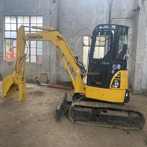 Excavadoras Usadas Komatsu PC55, PC55MR-2, PC56-7, PC58 en Excelente Estado, 99% Nuevas, con Hoja de Bulldozer, en Stock - Product Image 6