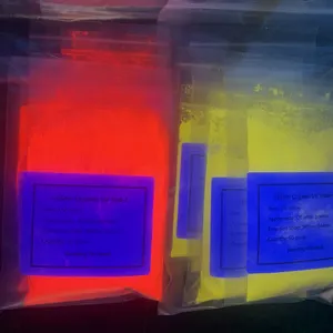 Wholesale Uv Fluorescent Phosphor Pigments 365nm Uv Invisible Fluorescent Powder Anti-counterfeiting Fluorescent Pigment