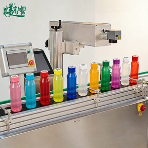 Sistema de Generación de Códigos QR Anti-Falsificación con Rastreabilidad, Codificación Láser UV para Botellas en Cintas Transportadoras, Marcado Matricial para Aplicaciones de Bebidas/Alimentos/Salud - Product Image 3