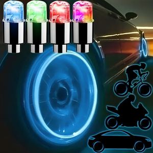 Luces LED Ambientales para Ruedas de Coche al por Mayor, Cubierta de Lámpara de Neón Universal, Bombilla Decorativa Intermitente de Colores - Product Image 6