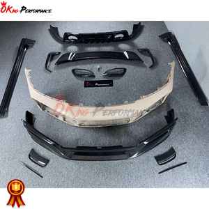 TA Street R Stil Trockene Kohlenstofffaser Komplettsatz Karosseriekit für Porsche 911 992 Turbo S - Product Image 2