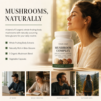 Poudre de champignons fonctionnelle, formule personnalisée OEM pour la nutrition sportive et la récupération, extrait de Reishi, Chaga, Queue de dinde, capsules végétaliennes
