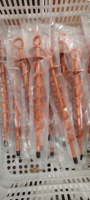 Ancre de terre spirale robuste en acier au carbone galvanisé pour fixation de trampoline, tente, auvent et balançoire de jardin