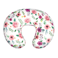 Housses d'oreiller d'allaitement multifonctionnelles pour bébé, support d'alimentation et de position ventrale, lavables