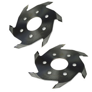 Fresa para uniones dentadas de madera con punta de carburo de tungsteno TCT de 4 alas, para herramientas de carpintería y conformado de tableros - Product Image 4