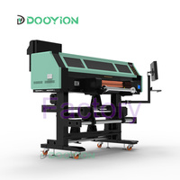 Usine 24 pouces nouveau 60cm rouleau à rouleau DTF imprimante UV tout en un trois ou quatre têtes de I3200-U1 imprimante de machine d'impression d'autocollants UV