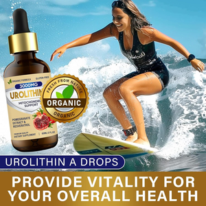 Julong OEM Urolithin A Flüssige Tropfen, Unterstützung gegen Alterung und für Mitochondrien, Urolithin A Flüssigkeit 60ml Granatapfelextrakt Urolithin A Tropfen - Product Image 5