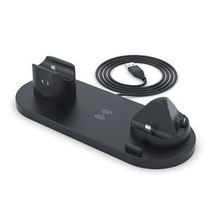 Nuevos Productos, Estación de Carga Inalámbrica 4 en 1 para Apple Watch, para <span class=keywords><strong>AirPods</strong></span> <span class=keywords><strong>Pro</strong></span>, Cargador Inalámbrico para Teléfono, para ISO, <span class=keywords><strong>Android</strong></span>, Tipo C - Product Image 5