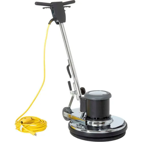 Fm17 Zware Elektrische Marmeren Vloer Polijstmachine 1.5hp Enkele Schijf Vloer Scrubber Met 2 Gallon Oplossing Tank 175Rpm