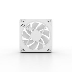 12Cm Argb Chiếu Sáng Tiếng Ồn Thấp Bezel Độc Đáo Thiết Kế 9 Lưỡi Vô Hạn Gương Làm Mát Không Khí Chơi Game Máy Tính Để Bàn PC Fan Nhựa Tản Nhiệt - Product Image 4