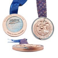 Médailles et Trophées en Alliage de Zinc Doré pour la Course, le Sport, la Gymnastique et le Cyclisme - Vente en Gros