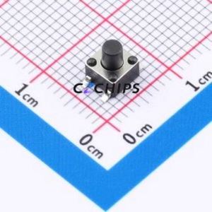 BTS0C00152GBG00 Tactile Switch SMD-4P,4.5x4.5mm Switch Round Button 2.6N Vertical Mount 4.5mm - Product Image 1