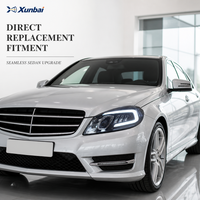 Kit de modernisation de phares LED avec feux de jour DRL et clignotants séquentiels pour Mercedes Benz Classe C W204 C180 C200 C260