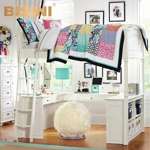 Meuble en bois de hêtre, <span class=keywords><strong>chambre</strong></span> à coucher, design moderne, avec échelle, pour enfants et adolescents - Product Image 4