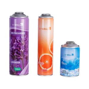 Tinplate Metal Refillable Empty Air Pressure Spray Compressed Air Tin Aerosol Can Aerosol Spray