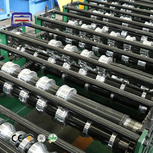 آلة صنع الأسقف بطبقة مزدوجة وبأسعار منخفضة ، آلة صنع لفة معدنية بطبقتين - Product Image 4