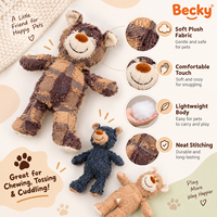 Jouet à mâcher interactif pour chien en peluche trois couleurs, très populaire, en coton et latex écologiques, avec fonction sonore, pour les propriétaires d'animaux