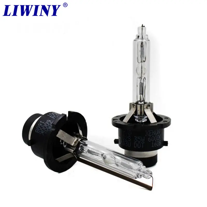 Liwinyメーカートップセール12v h4キセノンhidランプ35w d2c d2r d2s hid電球6000k緑色自動車用照明