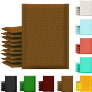 Enveloppe à bulles thermiques personnalisée avec logo, recyclable, biodégradable, épaisse, auto-adhésive, pour expédition - Product Image 1