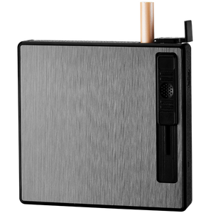 Allume-cigare électrique classique HD, étui à cigarettes logo <span class=keywords><strong>personnalisé</strong></span> emballage en papier briquet étui à cigarettes 2 en 1 vente en gros ciga - Product Image 2
