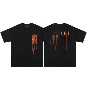 Camisetas Estampadas de Algodón 100% Personalizadas de Alta Calidad para Hombre, Camisetas de Hombre de Talla Grande con Estampado en Serigrafía, Ropa Usada Mixta - Product Image 4